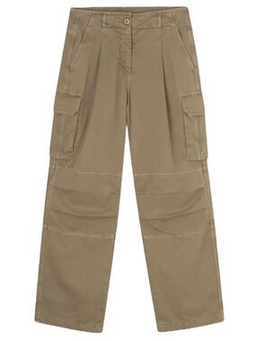 ME+EM Olive Green Cargo Trousers | size 2 or Small